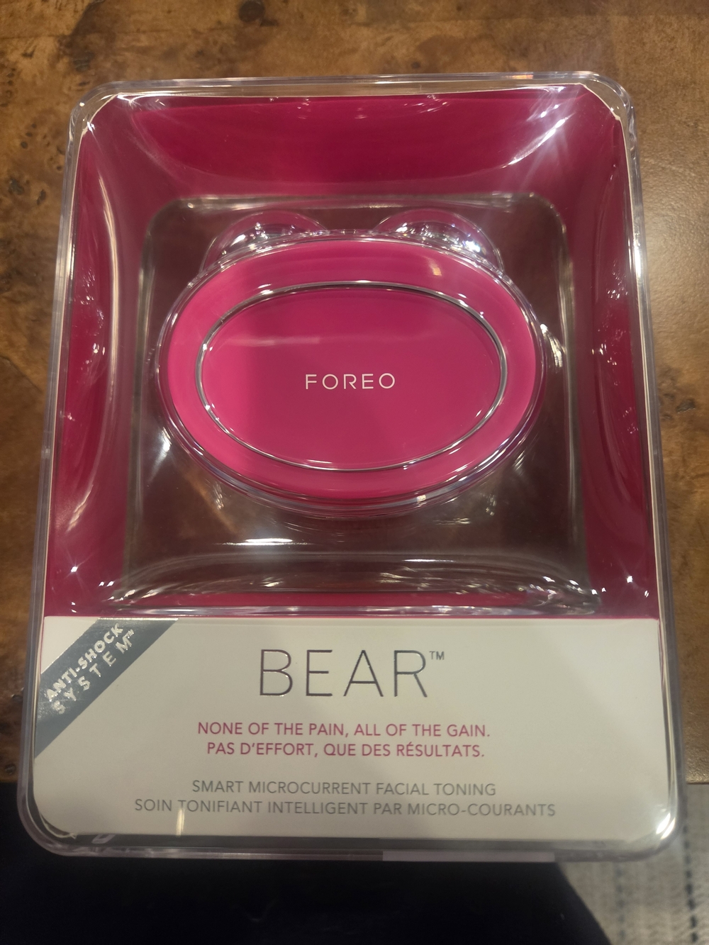 FOREO BEAR™ Smart Microcurrent Facial Toning Device — Pink